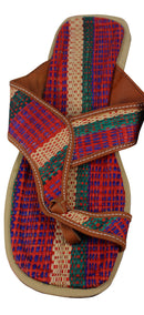 African Raffia Fibers Men's Sandals SIZE 13 - Afrilege