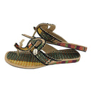 African Raffia Fibers Women's Sandals SIZE 8.5 - Afrilege