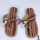 African Raffia Fibers Women's Sandals SIZE 8.5 - Afrilege