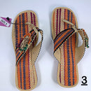 African Raffia Fibers Women's Sandals SIZE 9 - Afrilege