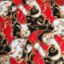 Lucious Satin Silk print fabric - Afrilege
