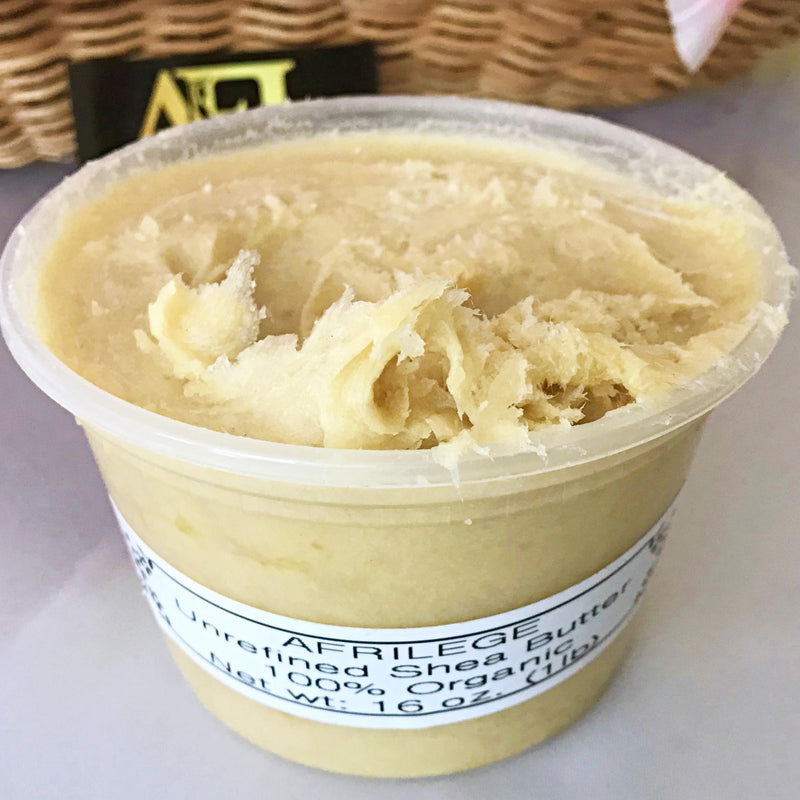 Yellow Unrefined Organic African Shea Butter - Afrilege