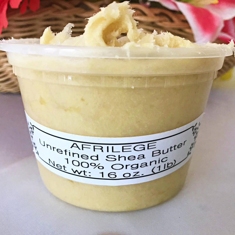 Yellow Unrefined Organic African Shea Butter - Afrilege