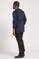 Adongo Long Sleeves African Print Men Shirt - Afrilege