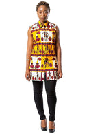 African Print Chike Women's Shirts - Afrilege