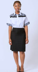 Ucha African Print Women's Shirts - Afrilege