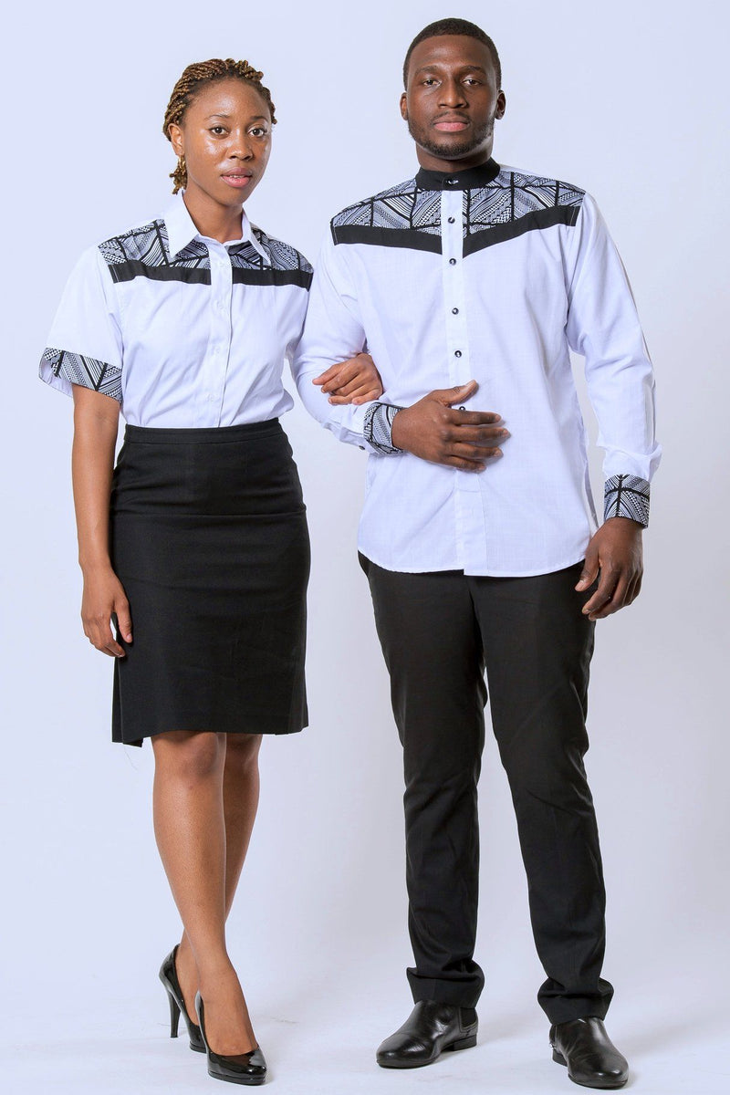 Ucha African Print Women's Shirts - Afrilege