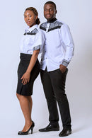 Ucha African Print Women's Shirts - Afrilege