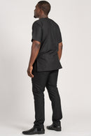 Arun Short Sleeves African Print Men Shirt - Afrilege