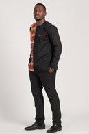 Aruna Long Sleeves African Print Men Shirt - Afrilege