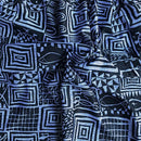 Satin Silk Atoghu Bamileke African print fabric - Afrilege