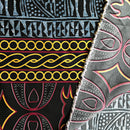 Satin Silk Toghu-Atoghu Bamileke African print fabric - Afrilege