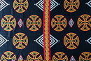 Satin Silk Toghu Bamenda African print fabric - Afrilege