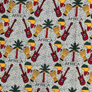 Amelia Satin Silk African print fabric ( Per Yard ) - Afrilege
