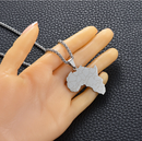 Africa map Pendant necklace - Afrilege