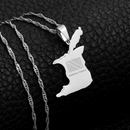 Trinidad Map Pendant Necklace - Afrilege