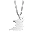 Trinidad Map Pendant Necklace - Afrilege