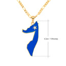 Somalia Map Flag Pendant Necklace - Afrilege