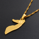 Somalia Map Pendant Necklace - Afrilege