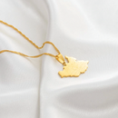 South Sudan Map  Pendant Necklace - Afrilege