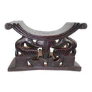 Bamileke Bamoun Wood Carved Stool - Afrilege