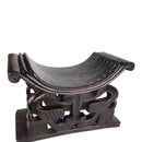 Bamileke Bamoun Wood Carved Stool - Afrilege