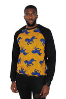 Ajani African Print Men's Sweatshirt - Afrilege