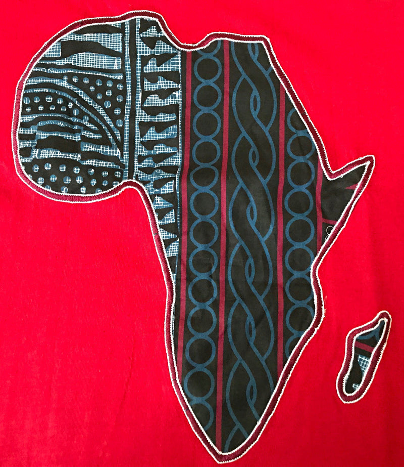 Bami Africa Map T-shirts - 5 colors available - Afrilege