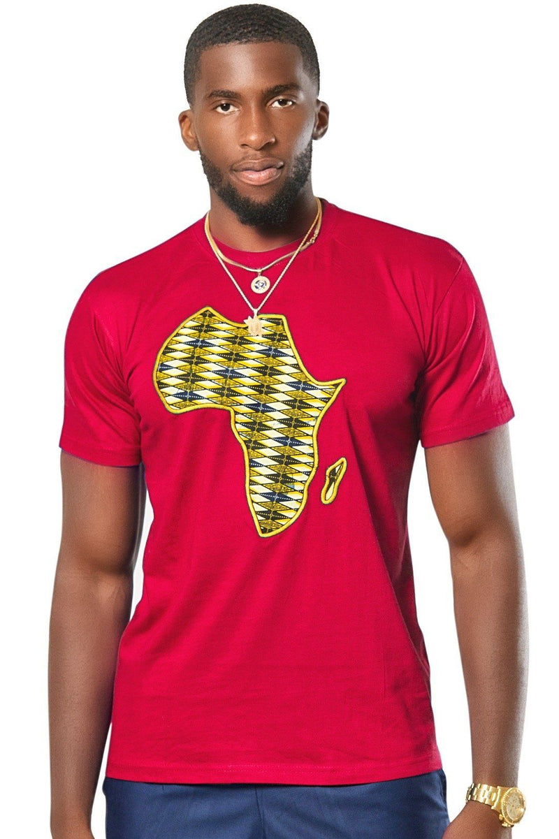 Desta Africa Map T-shirts - 5 colors available - Afrilege
