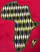 Desta Africa Map T-shirts - 5 colors available - Afrilege