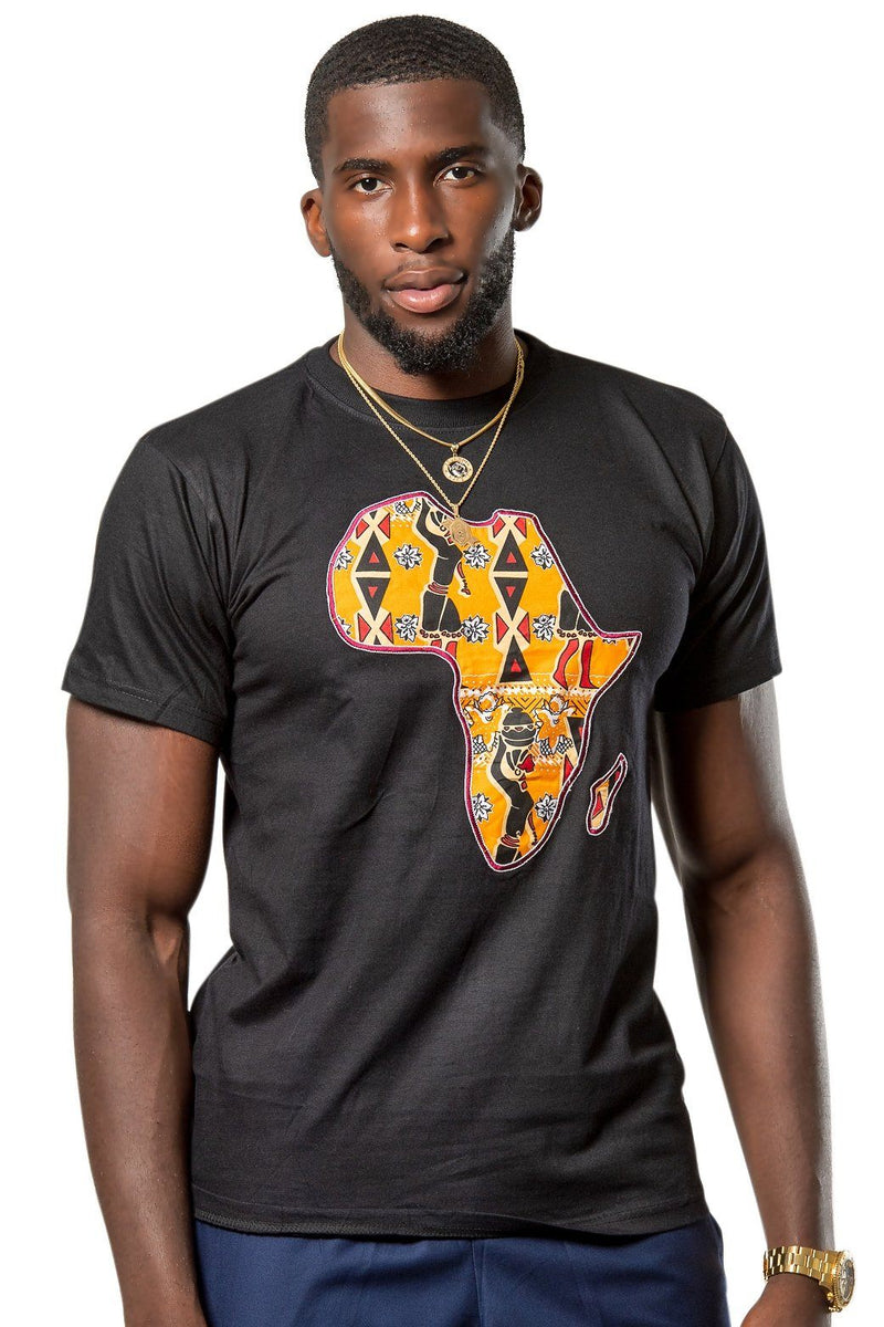 Masika Africa Map T-shirts - 5 colors available - Afrilege