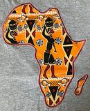 Masika Africa Map T-shirts - 5 colors available - Afrilege