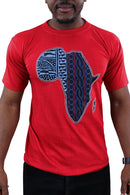 Red Africa Men T-shirt - Afrilege