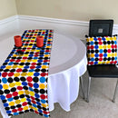 Penina African Print table runners ( Navy / Gold) - Afrilege