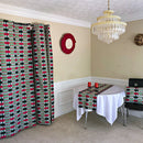 Penina African Print table runners ( Navy / Gold) - Afrilege