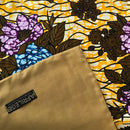 Salma African Print table runners with napkins (Yellow/ Green/ Blue) - Afrilege