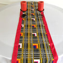 Zarah African Print table runners (Red/ Black) - Afrilege