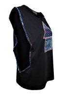 Bami Unisex African Print Tank Shirt - Afrilege