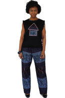 Bami Unisex African Print Tank Shirt - Afrilege