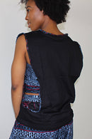 Bami Unisex African Print Tank Shirt - Afrilege
