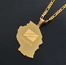 Tanzania Map Pendant Necklace - Afrilege