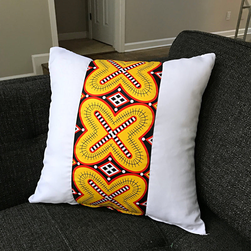 Toghu African Print Decorative Pillow cushions - Afrilege