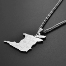 Trinidad Map Pendant Necklace - Afrilege