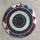 Colorful African hand woven trivets - Afrilege