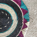 Colorful African hand woven trivets - Afrilege