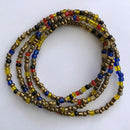 African Waist beads / body chain / belly chain - Afrilege