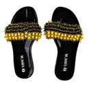 Colorful Beads Women African Sandals US 6.5-7 / EU 37 - Afrilege