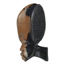 Wood Head Face Wall Plaques Hand Carved African Silhouettes - Afrilege