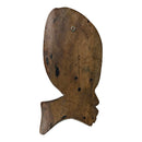 Wood Head Face Wall Plaques Hand Carved African Silhouettes - Afrilege