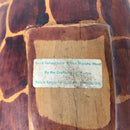 African Muhuhu Wood Carved Tray - Afrilege